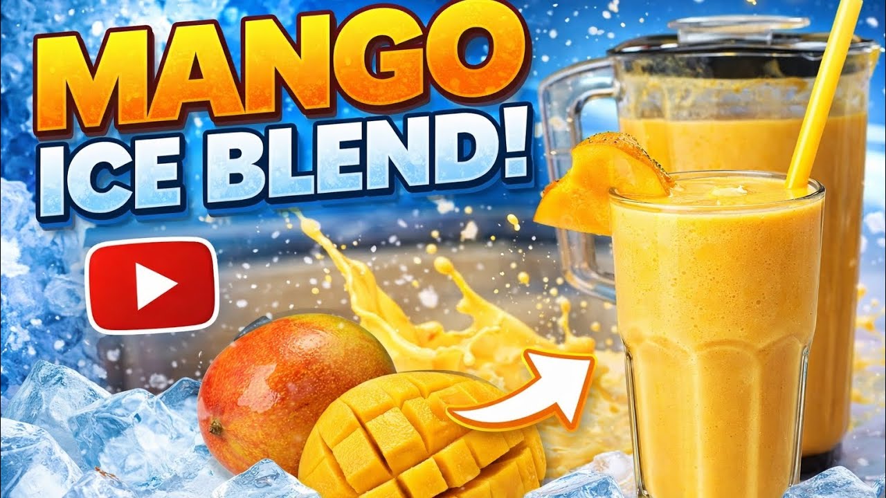 Iced Mango Milkshake