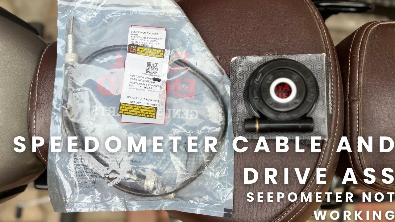 classic 350 speedometer not working | how to change speedometer cable and drive gear in classic 350
