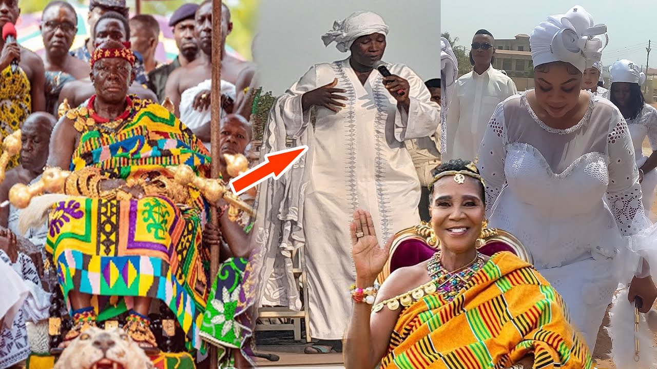Otumfuo NANA Cecilia Marfo has done it again at Empress Gifty's Mother's funeral