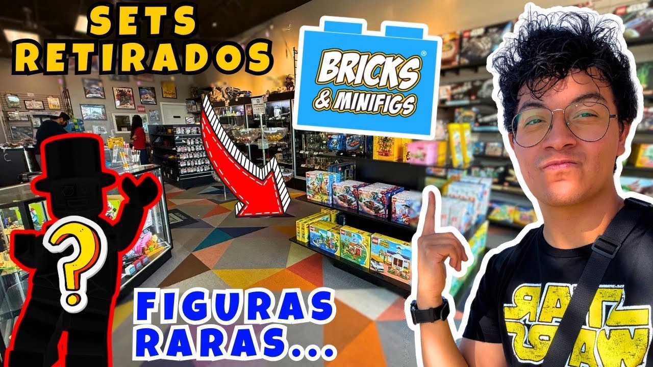 Visite MI TIENDA DE LEGO??? / TIENDA Bricks And Minifigs / Minifigs