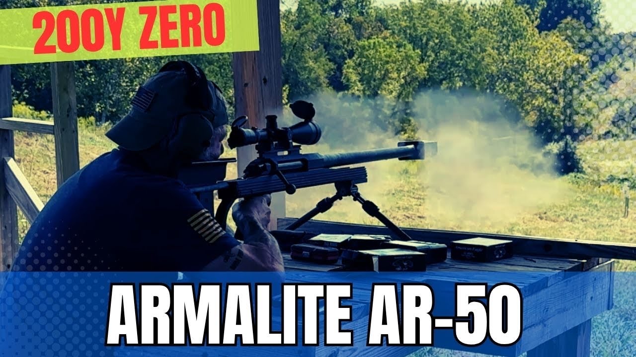 Armalite AR-50 200y Zero