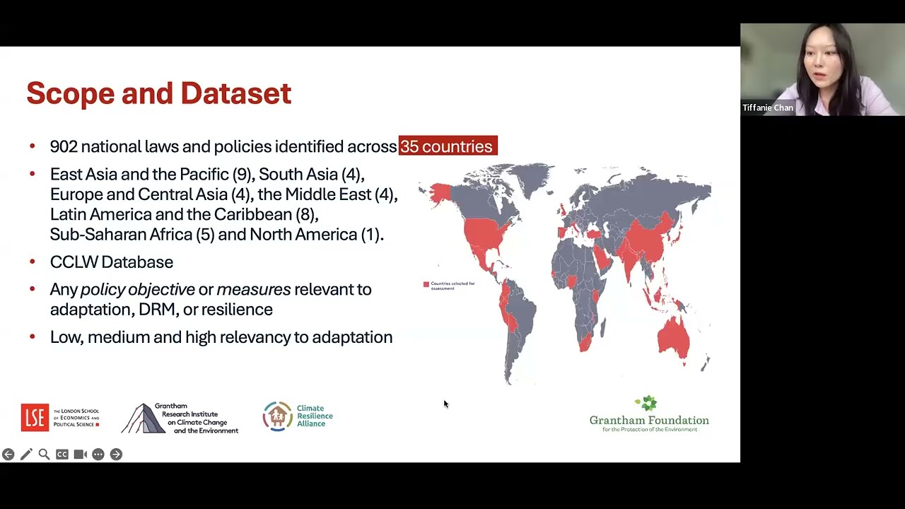 Climate change adaptation laws & policies: A review of trends, gaps & opportunities in 35 countries