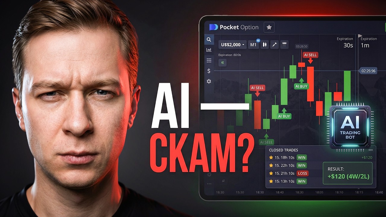 ЧТО БУДЕТ, ЕСЛИ ТОРГОВАТЬ ТОЛЬКО ПО AI НА POCKET OPTION / Pocket Option