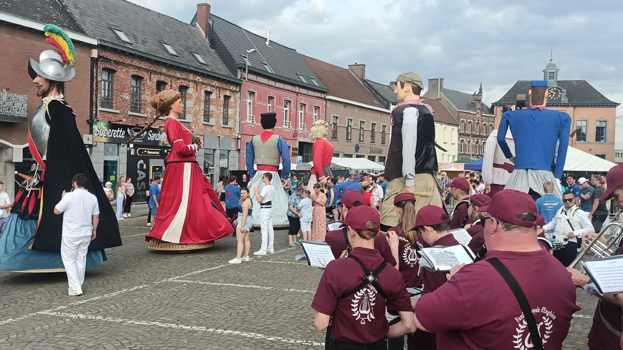 Chièvres : Ducasse du Pèlerin - Cortège des géants 2024