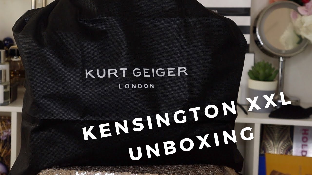 KURT GEIGER KENSINGTON XXL UNBOXING | UNBOXING MY FIRST KURT GEIGER BAG