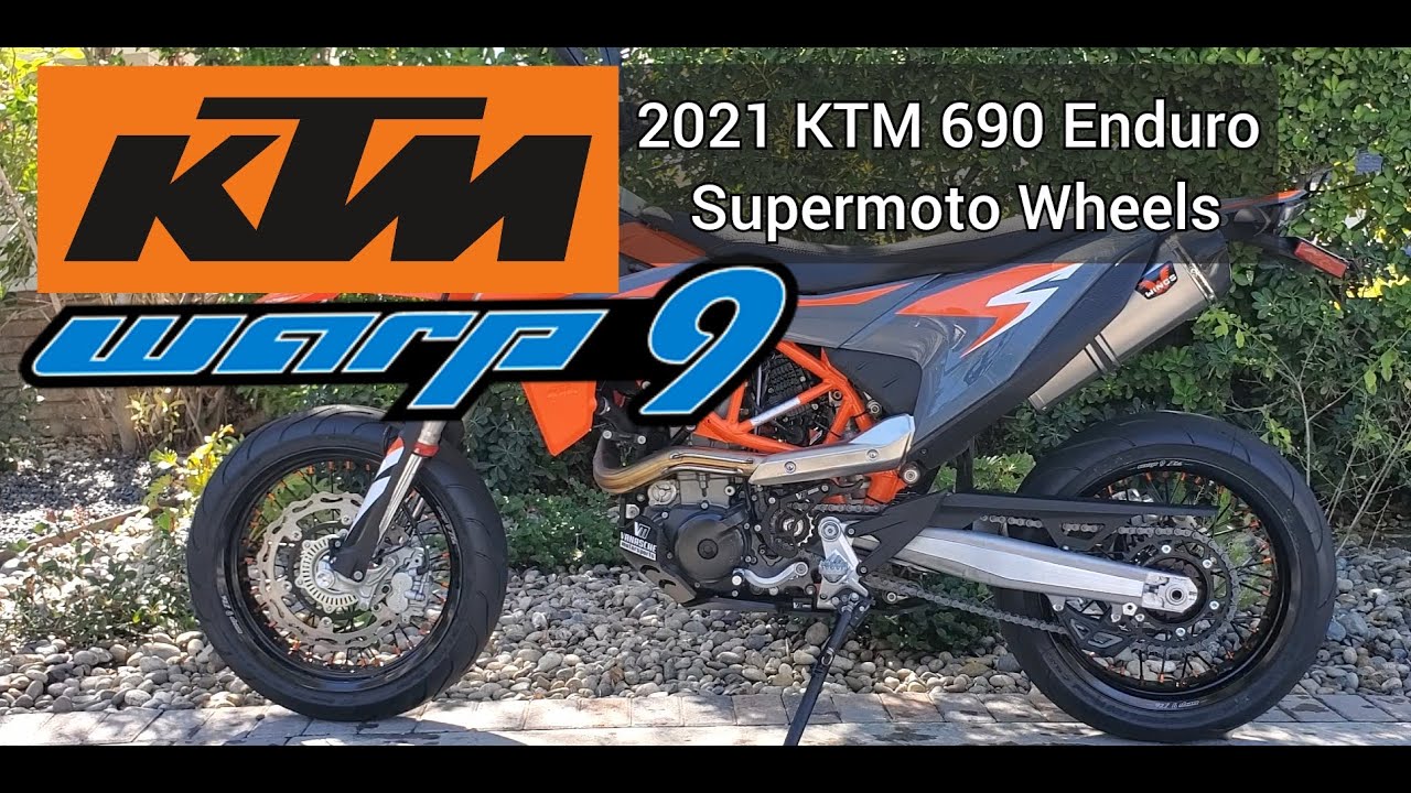 KTM 690 Enduro R to Supermoto
