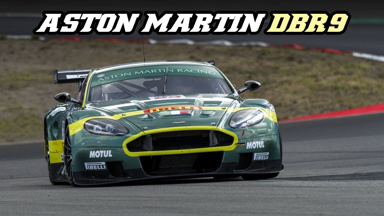 Aston Martin DBR9 - V12 scream at Spa & Nürburgring 2018