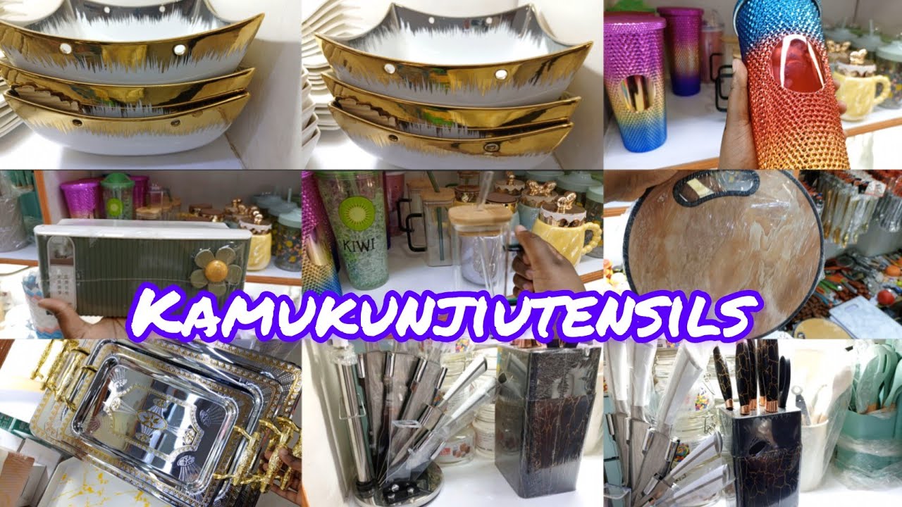 AFFORDABLE KITCHEN UTENSILS IN KAMUKUNJI WITH PRICES//KAMUKUNJI HAUL