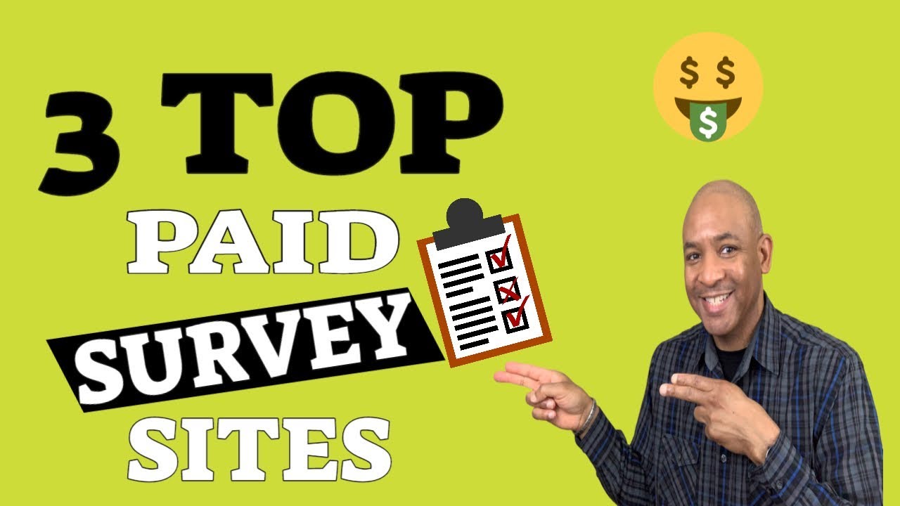 Top 3 Paid Survey Sites That Pays Paypal Money In 2020 (Earn Paypal Money)