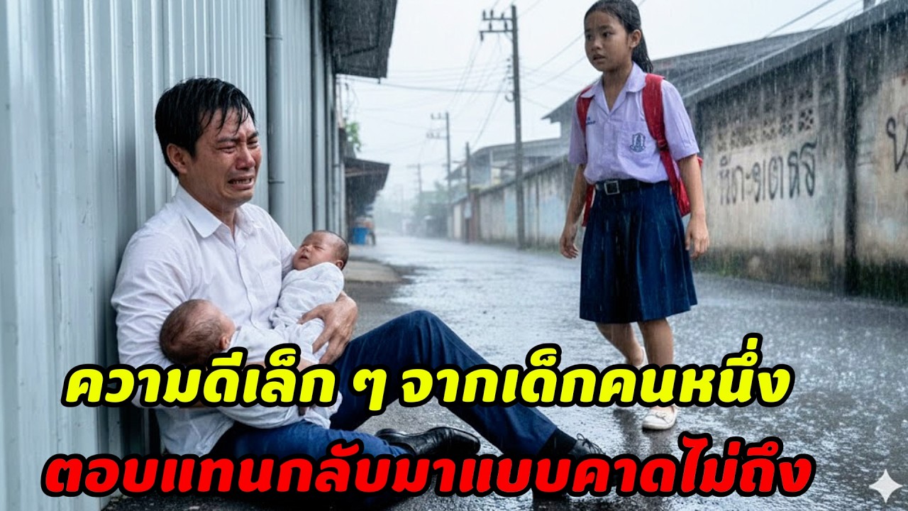 เด็กหญิงช่วยชายถูกยิง ไม่รู้ว่าเขาคือมหาเศรษฐี