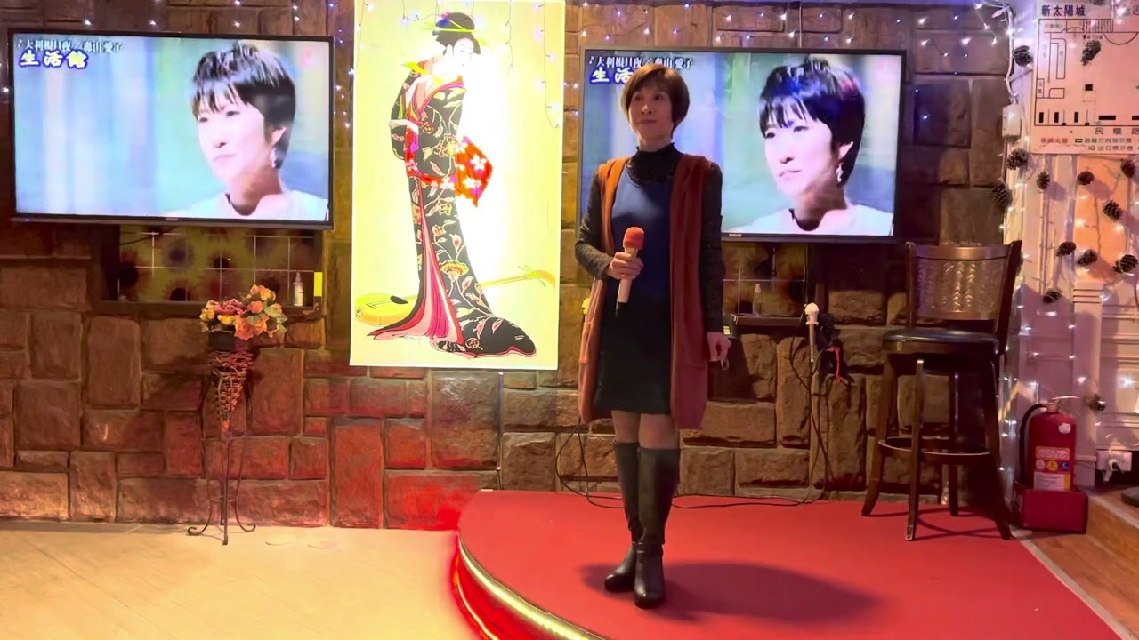 大利根月夜  森山愛子  小惠カバ  松果視廳歌唱城