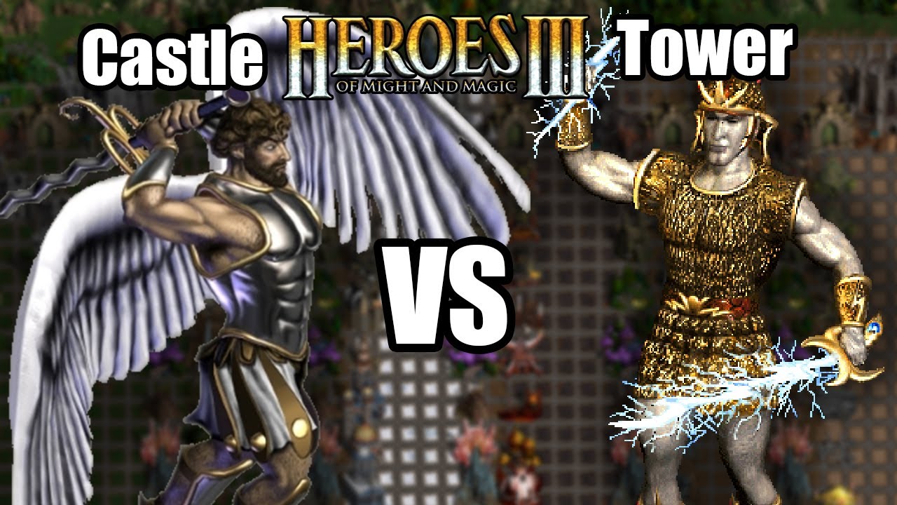 Castle VS Tower | 100 weeks growth | Heroes of Might and Magic 3 HotA