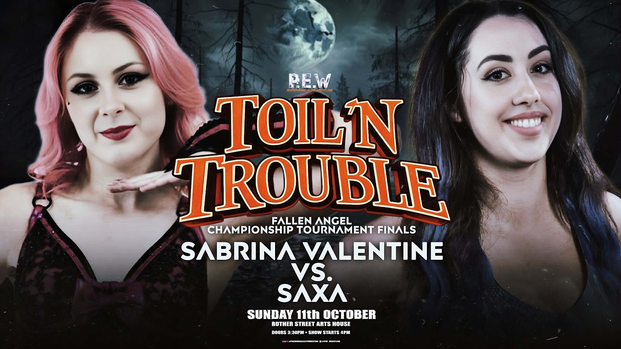 FULL MATCH: Fallen Angel Championship Final- Sabrina Valentine Vs Saxa- PEW Toil N Trouble 2026