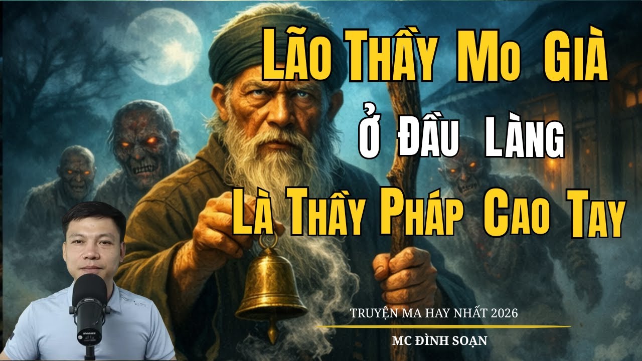 LÃO THẦY MO GIÀ Ở ĐẦU LÀNG LÀ THẦY PHÁP CAO TAY | Truyện Ma Đình Soạn - Chuyện Ma Kinh Dị Hay Nhất