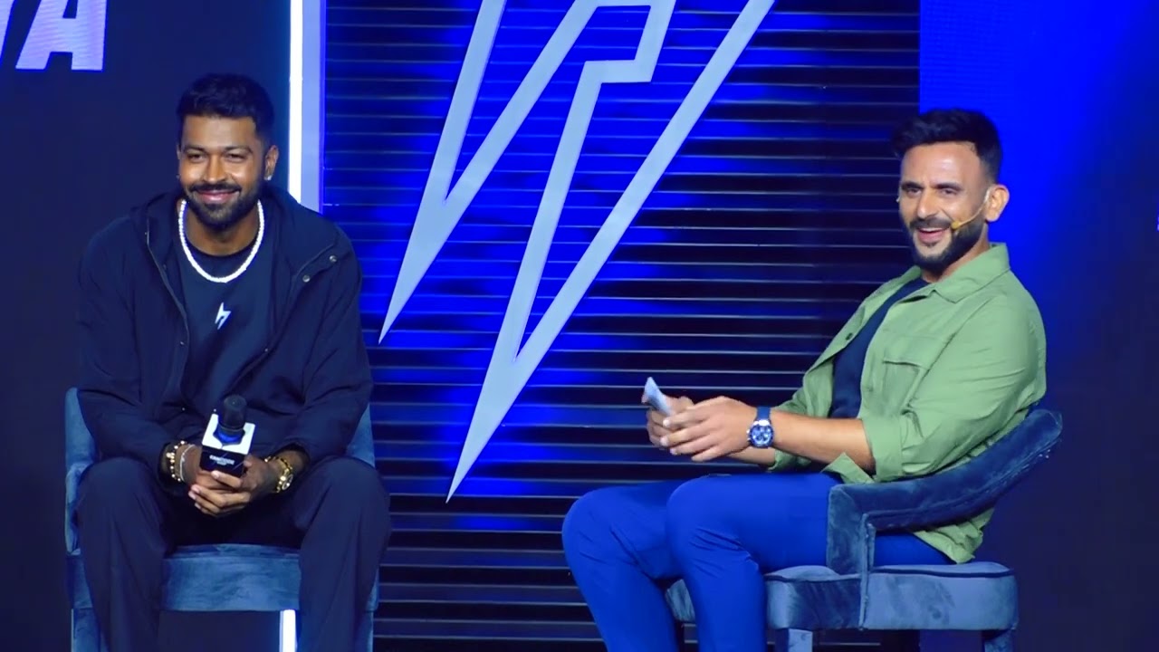The Exclusive Unveiling Of Hardik Pandya's New Activewear Brand.