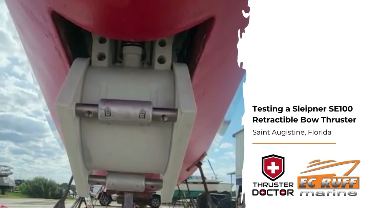 Testing a Sleipner SE100 Retractible Bow Thruster