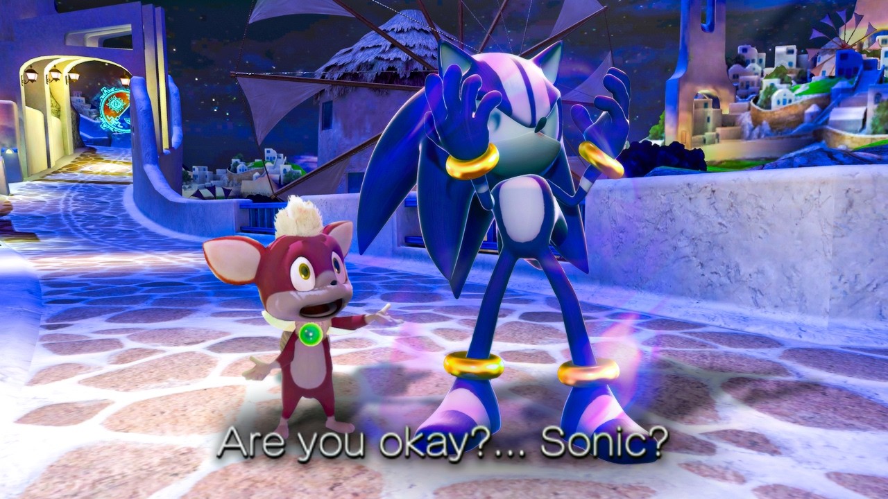 Sonic Unleashed: Playable Darkspine Sonic Gameplay