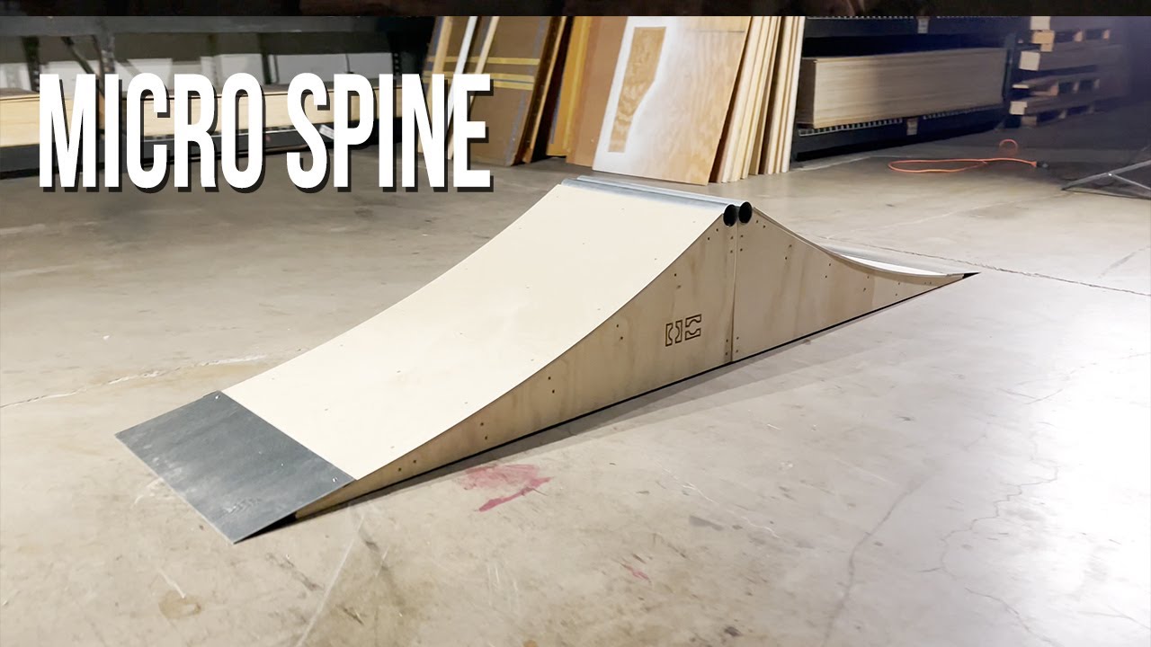 Micro Spine Skate Ramp by OC Ramps