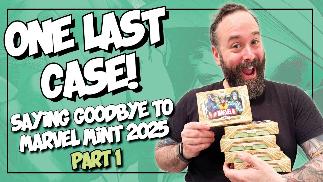Надеюсь, он будет хорошим! — Открываю запечатанный ящик Topps Marvel Mint 2025