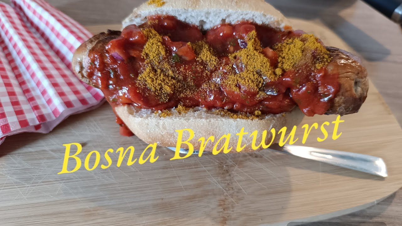 Bosna Bratwurst 👍 Ein Grill Quickie 👌👌