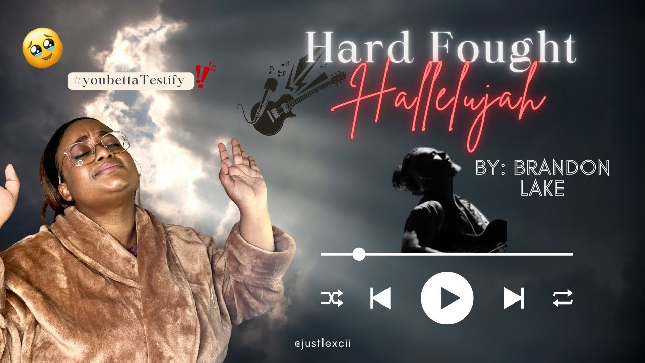 Brandon Lake was sangin'! Hard Fought Hallelujah Reaction!!