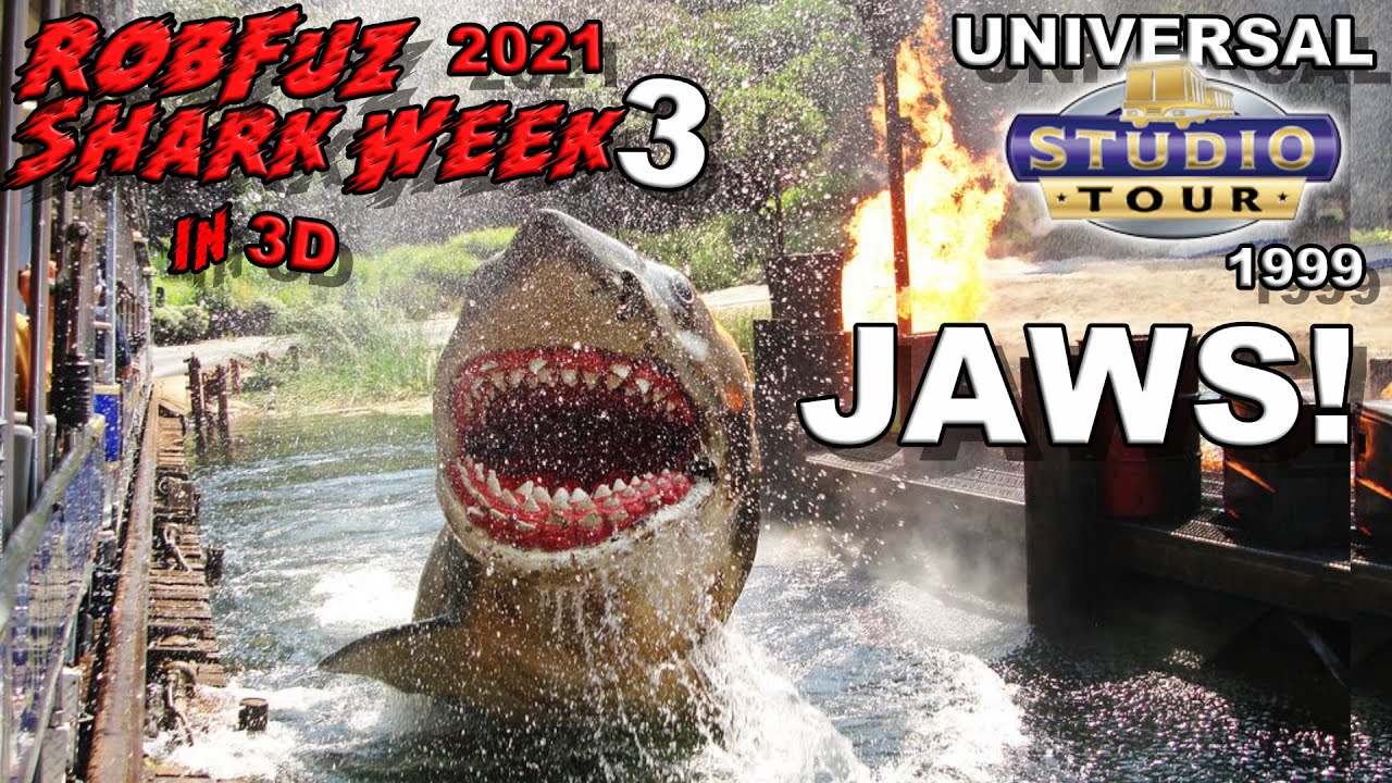 Universal Studios Studio Tram Tour - RobFuz Shark Week 3 2021 - 1999