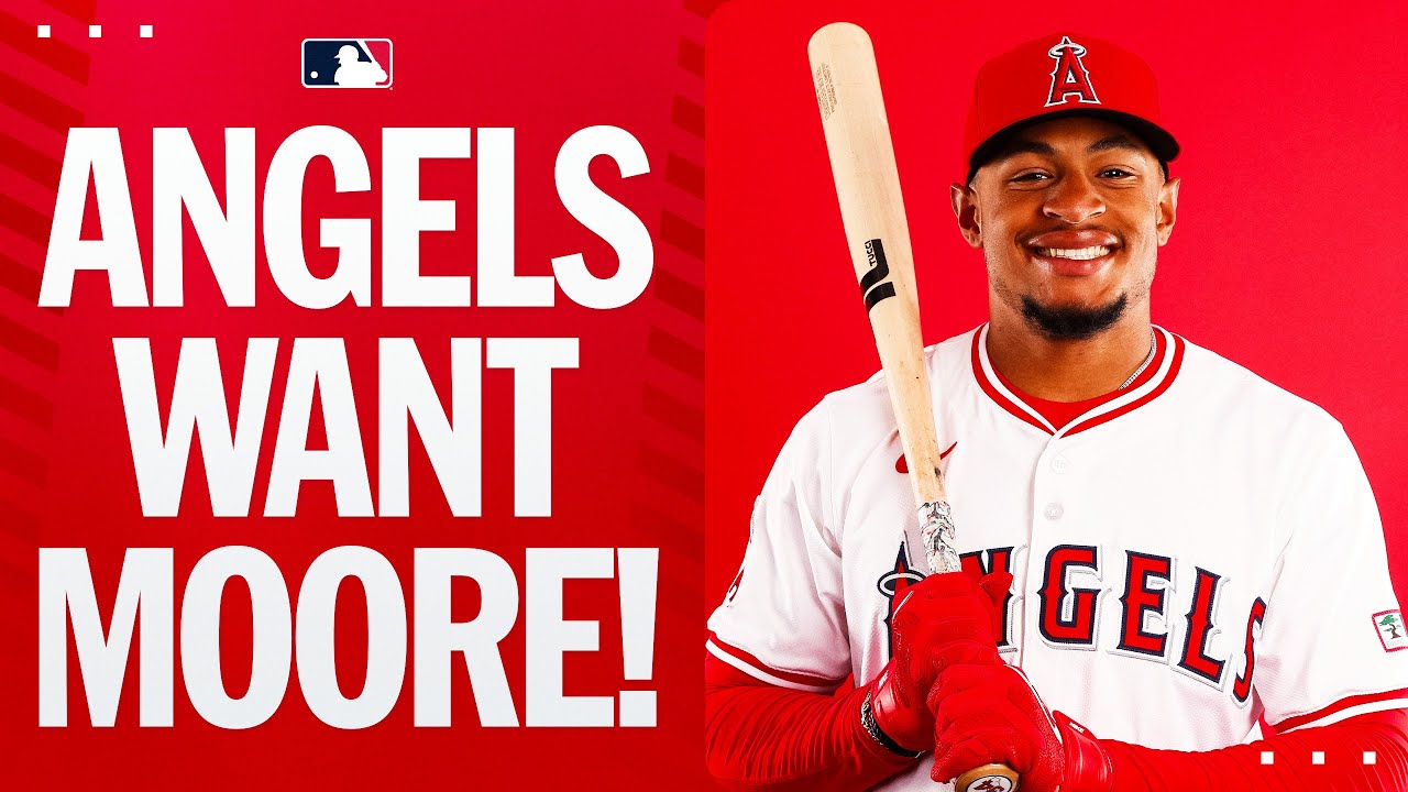 Christian Moore is set to make his MLB debut for the Angels! (8th overall pick in 2024 Draft)