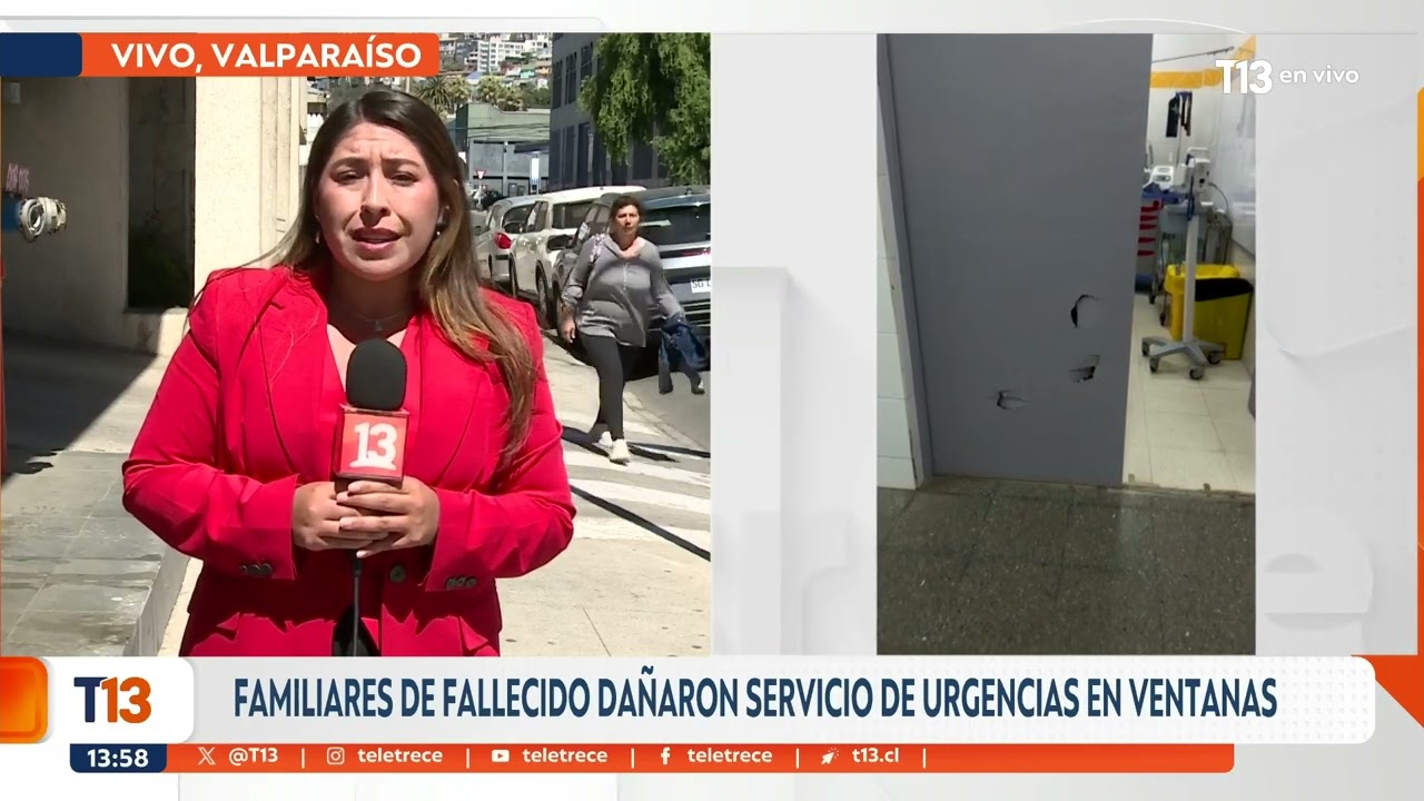 Familiares de fallecido dañaron servicio de urgencias en Ventanas