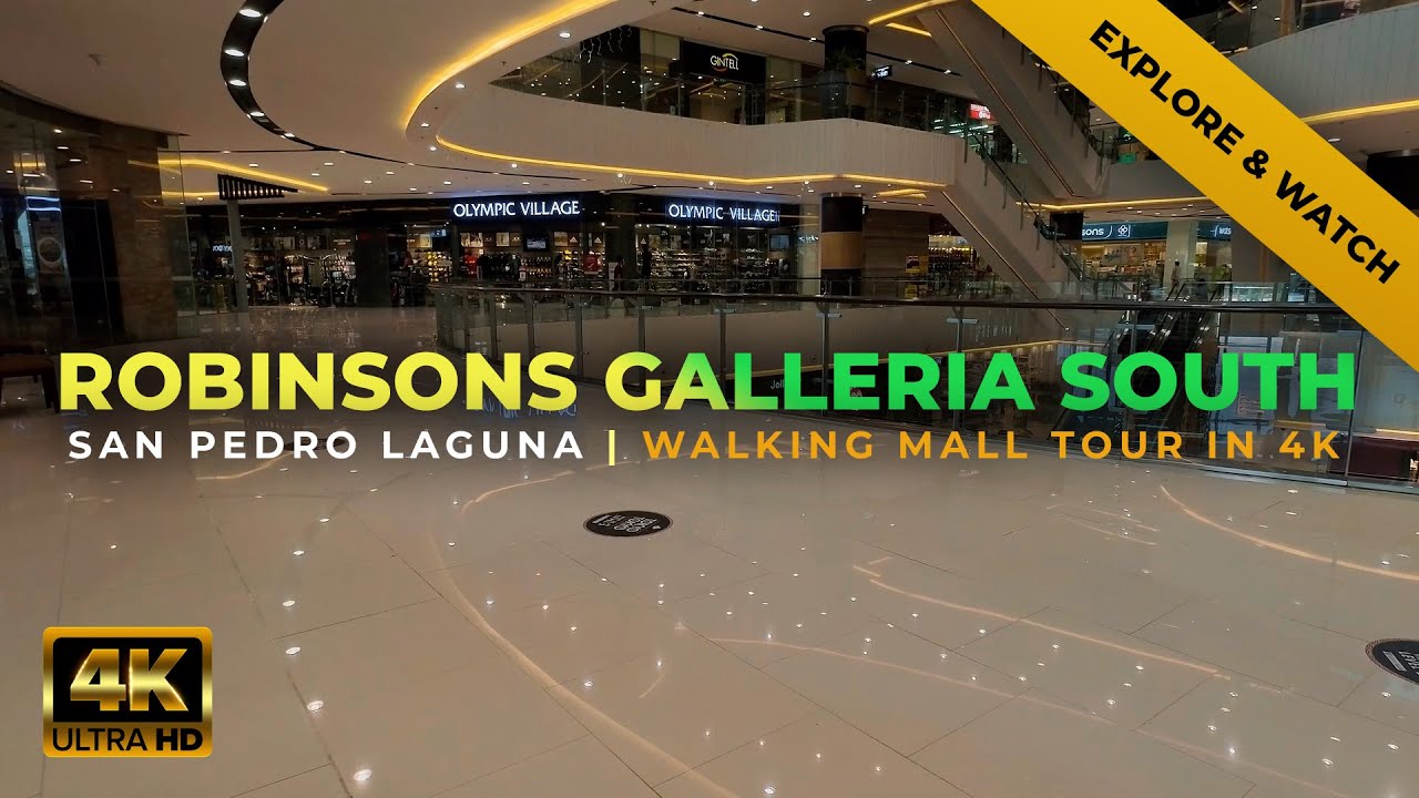 Robinsons Galleria walking tour in San Pedro Laguna | Galleria South walking tour