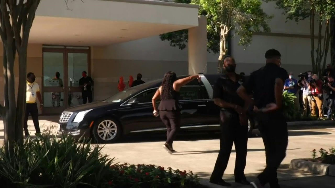 Casket of George Floyd arrives at church ahead of public viewing | AFP