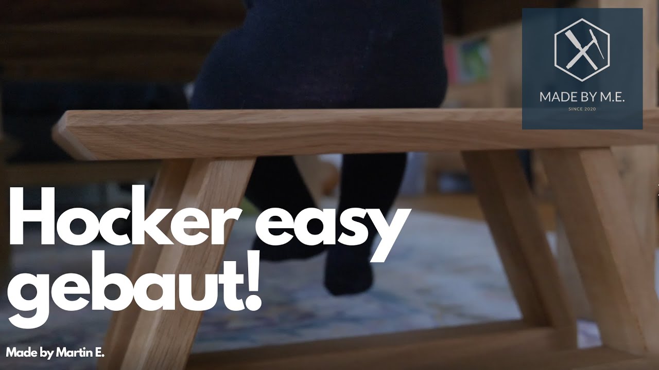 Hocker ohne Dominos bauen!