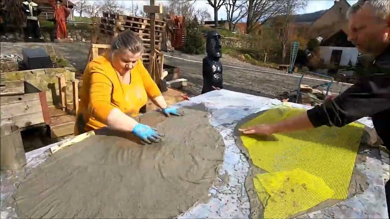 Wächter aus Beton Flügelwächter