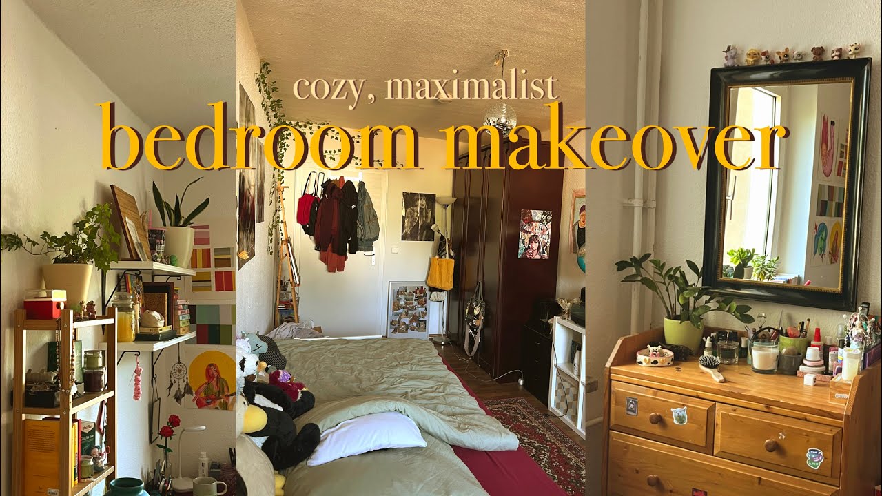 AESTHETIC ROOM MAKEOVER | maximalist, colorful, modern