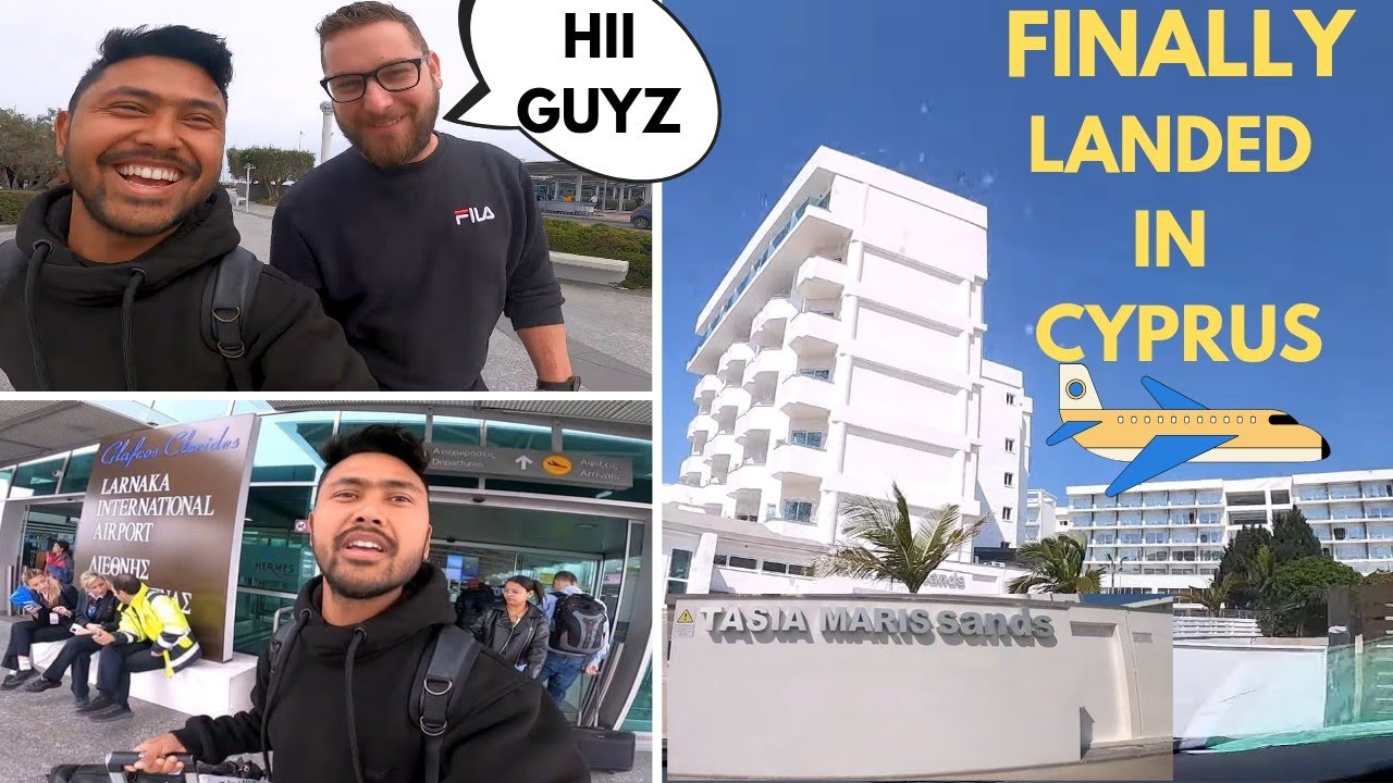 LANDED IN CYPRUS LARNAKA AIRPORT | NEPAL TO CYPRUS | ROMAN JOGI VLOGS