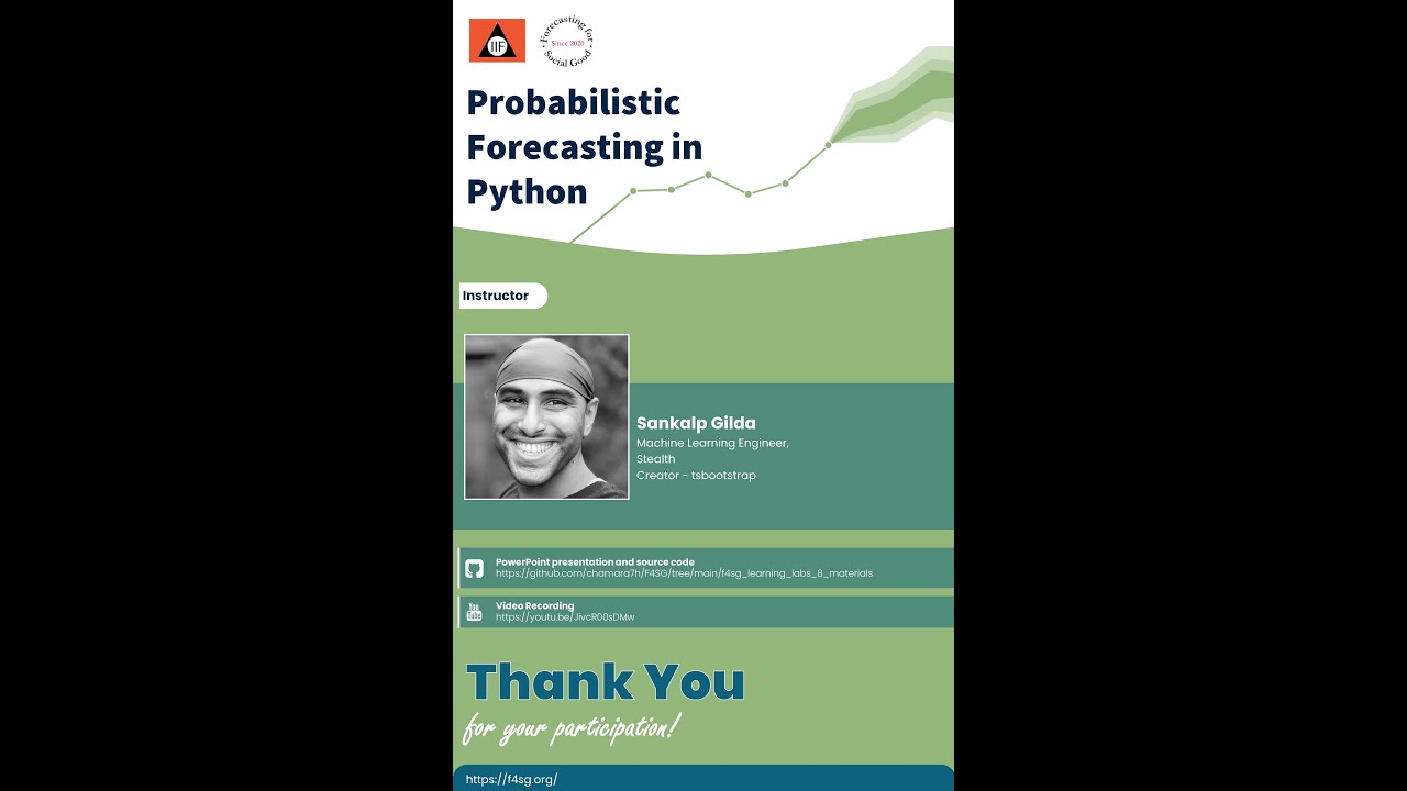 Probabilistic Forecasting in Python