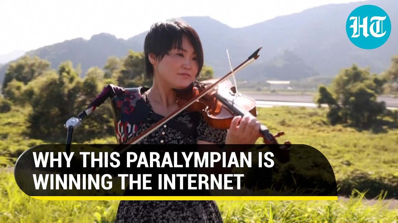 Playing violin with one hand, why this Japanese Paralympian is winning hearts