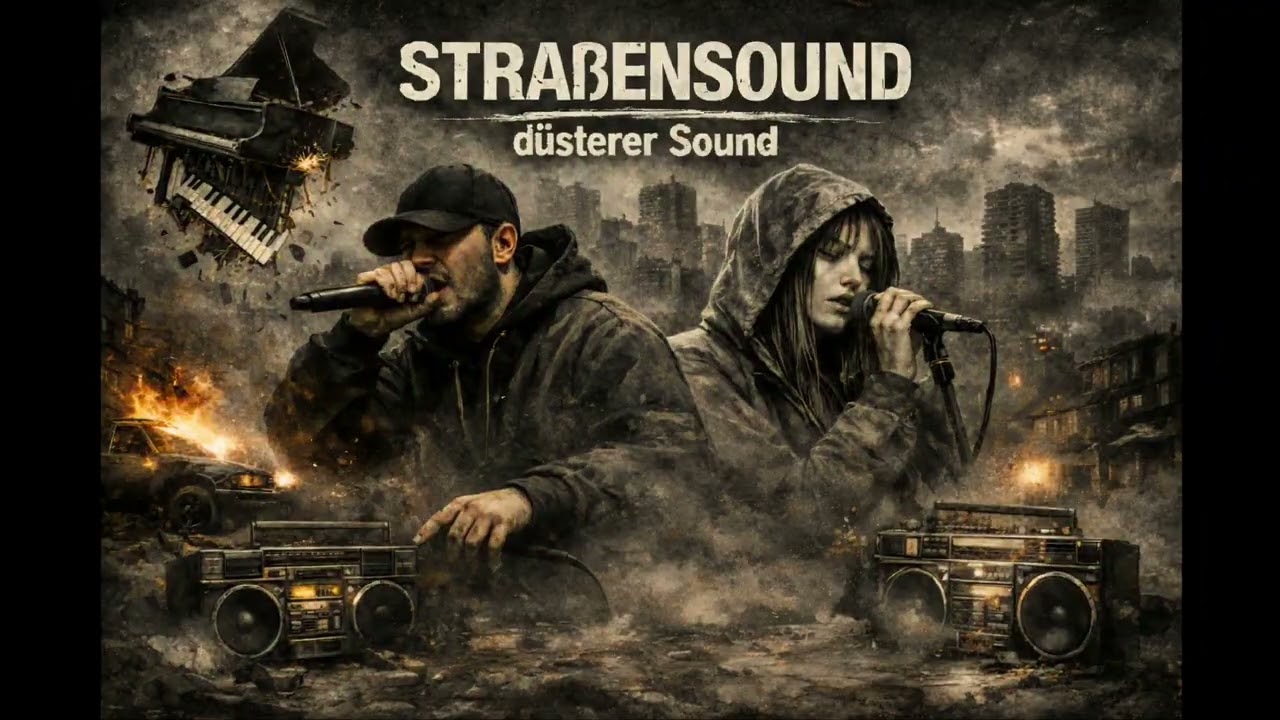 STRASSENSOUND - (Düsterer Sound) | Dark Boombap x Trap | Male & Female Vocals | Rawer Deutschrap