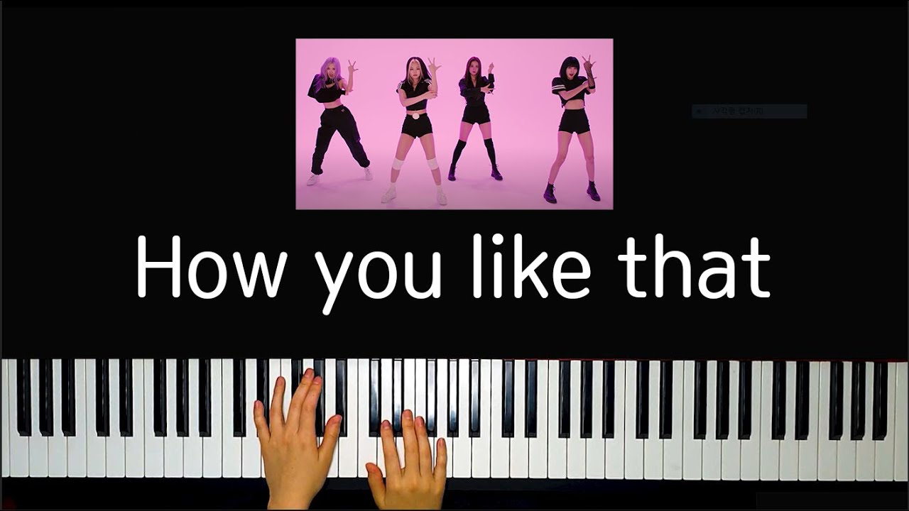 Jazz Ver. How You Like That | BLACKPINK | Piano Cover