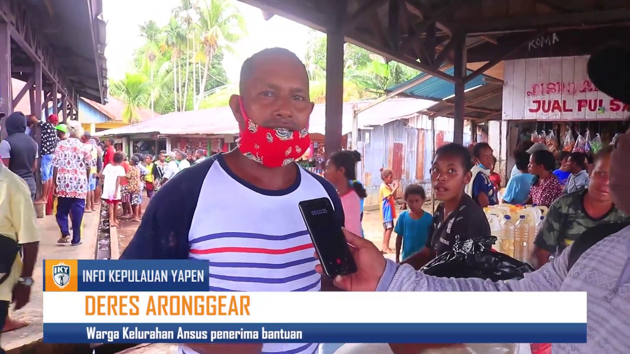 Pemkab  Kepulauan Yapen salurkan BLK Bantuan Langsung Kabupaten Ke Kelurahan Ansus