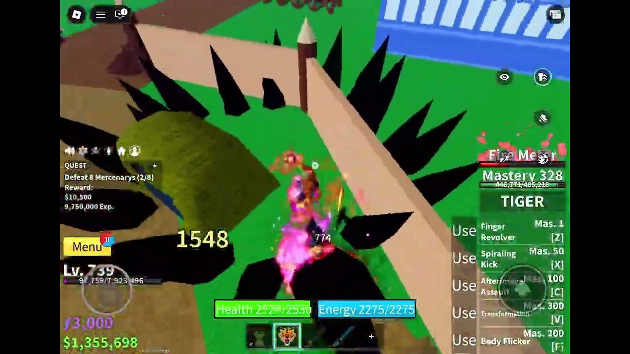 Lvl735 to lvl760 في بلوكس فروت