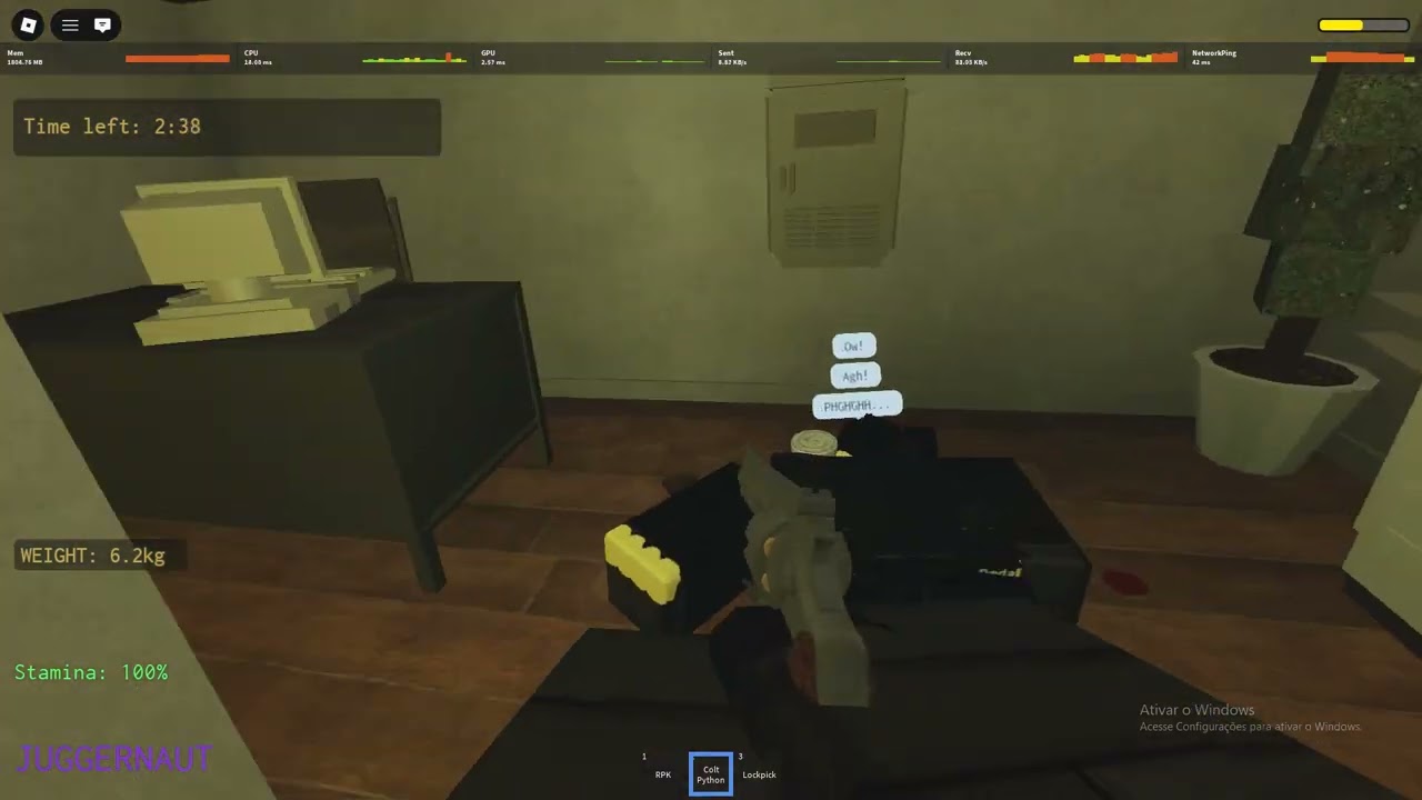 Unknown Threat Juggernaut win
