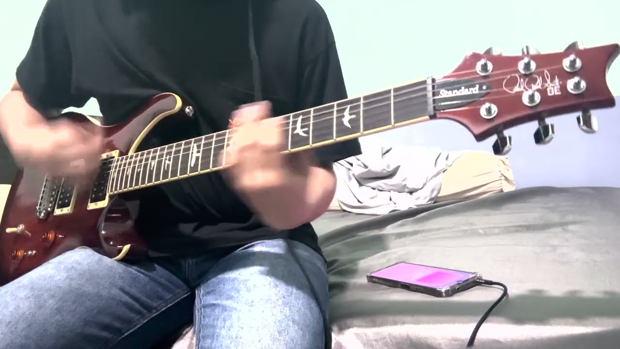 Pierce the veil - karma police (guitar cover)