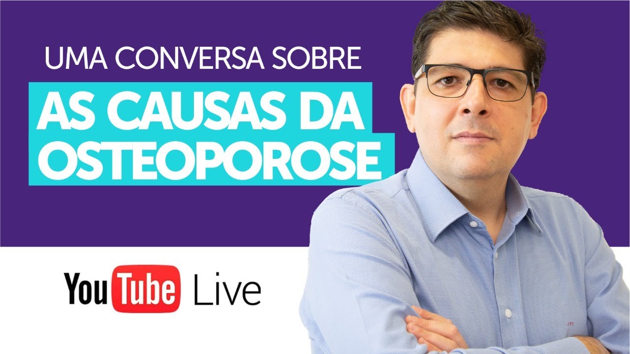 As causas da OSTEOPOROSE | Live com o Dr Juliano Teles