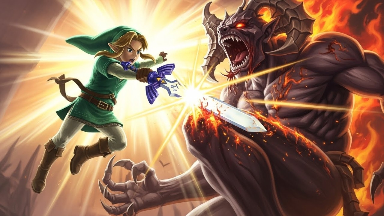 What if Link (Legend of Zelda) Landed in Middle-earth during the first or second age?