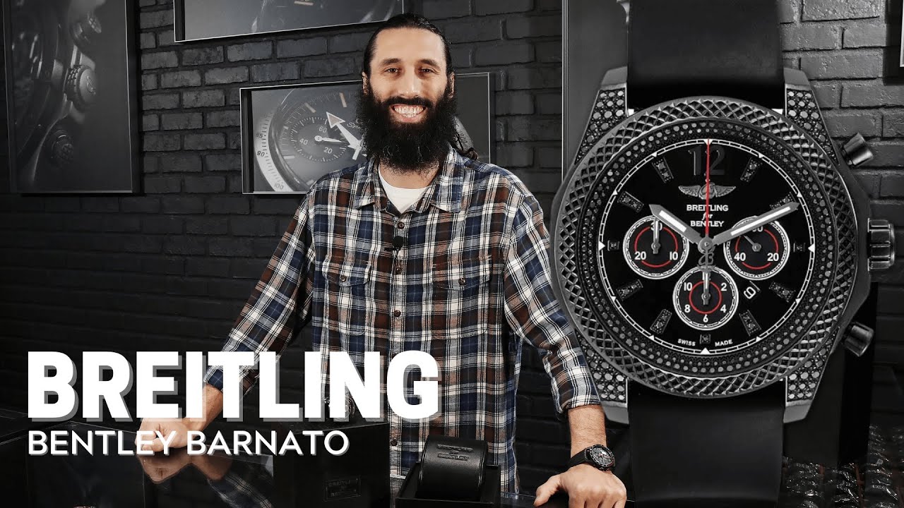 Breitling Bentley Barnato Black Dial Diamond M41390 Watch Review | SwissWatchExpo
