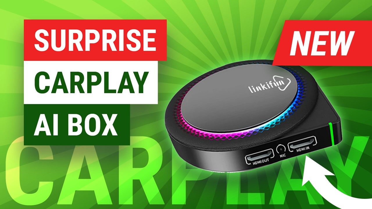 This HDMI IN & OUT Apple CarPlay AI Box Surprised Me! - Linkifun GT6 Pro Android 13 AI Box Review