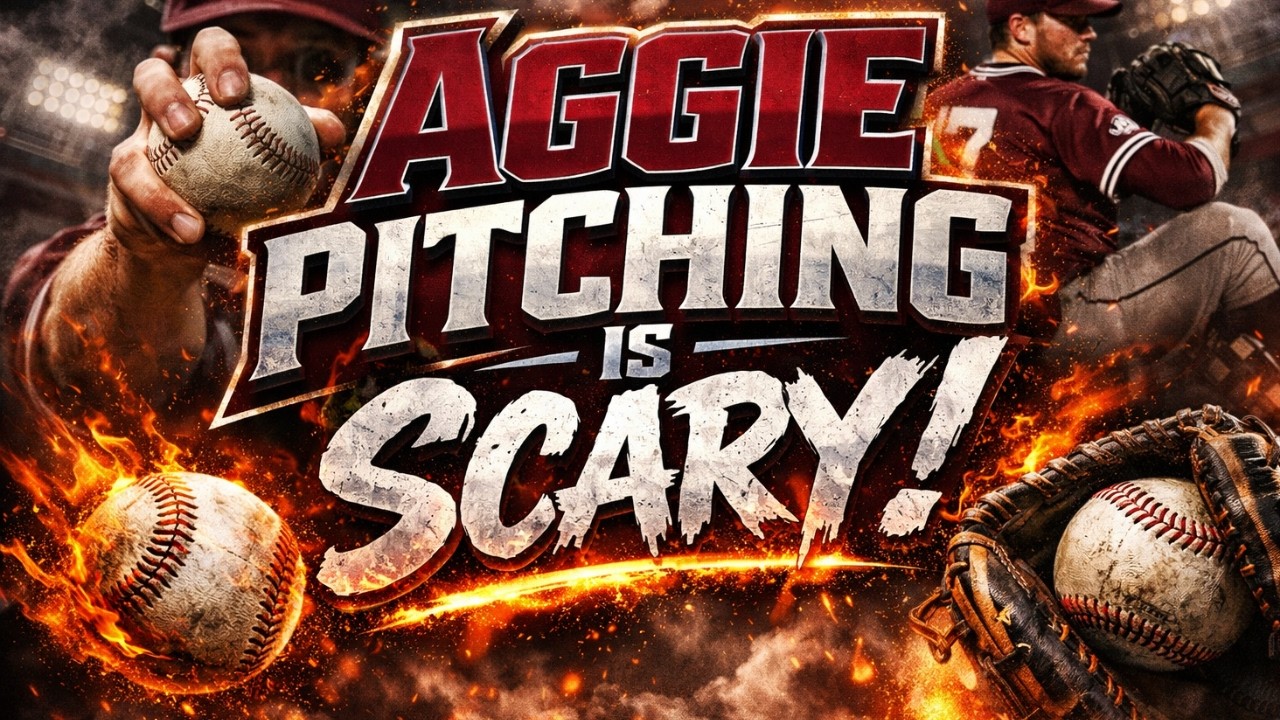 Hidden Weapon? Aggie Pitching Is SCARIER Than You Think