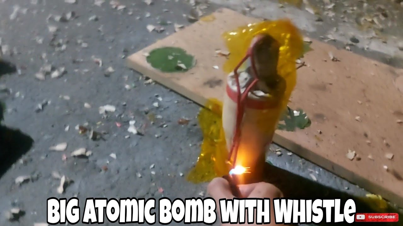 Big Atomic Bomb with Whistle Firecracker