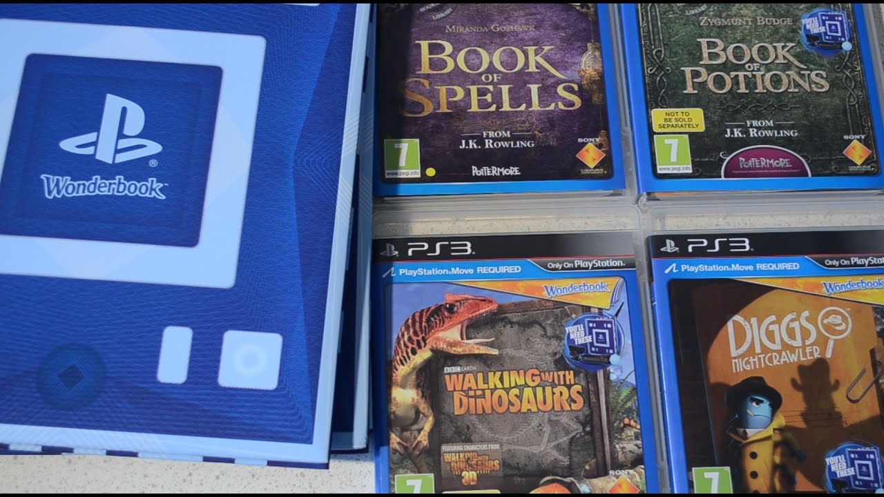 Зачем нужны сразу ТРИ Wonderbook на Playstation 3 ???
