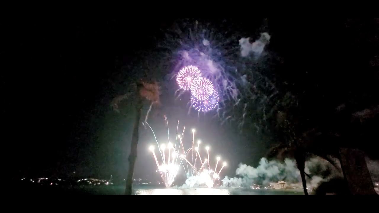 Golfo Aranci  fuochi artificio Luglio 2025